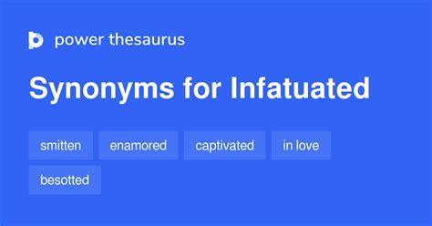 infatuated synonym